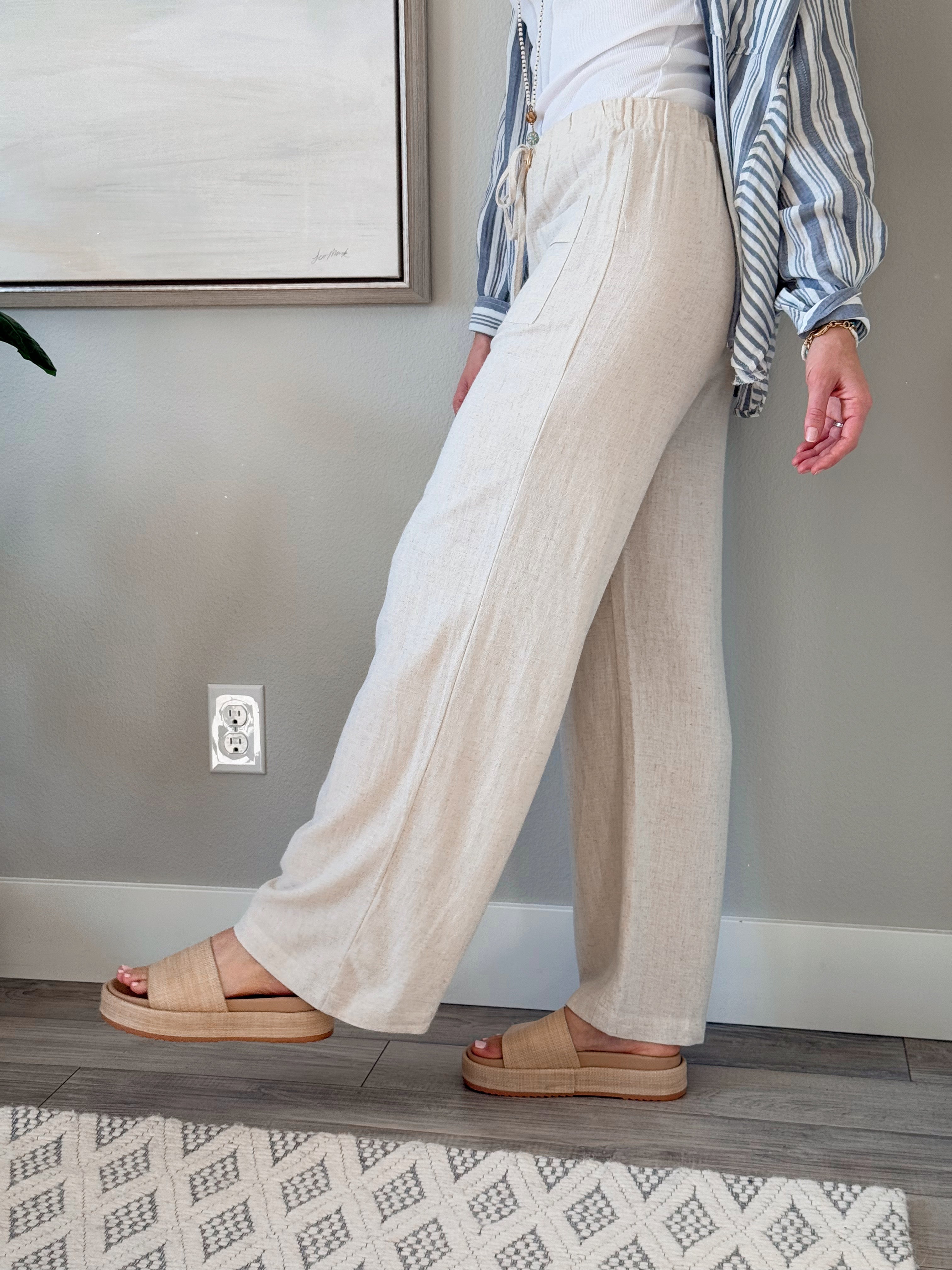 Westerly Pants - OATMEAL - willows clothing PANTS