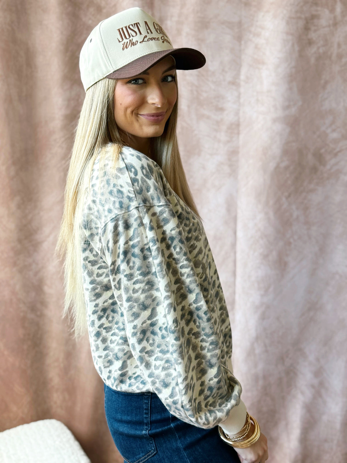Wild One Sweatshirt - BROWN - willows clothing SWEATSHIRT