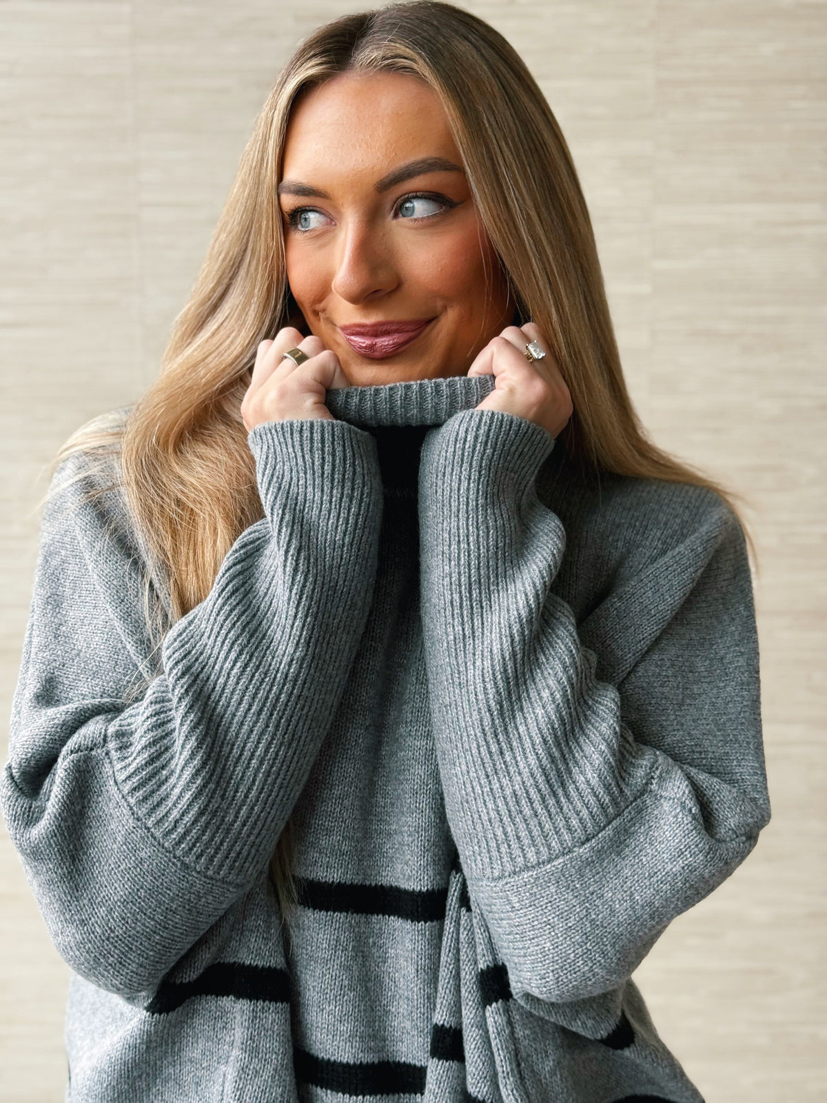 You Had Me at Coffee Sweater - HEATHER GRAY - willows clothing Sweaters