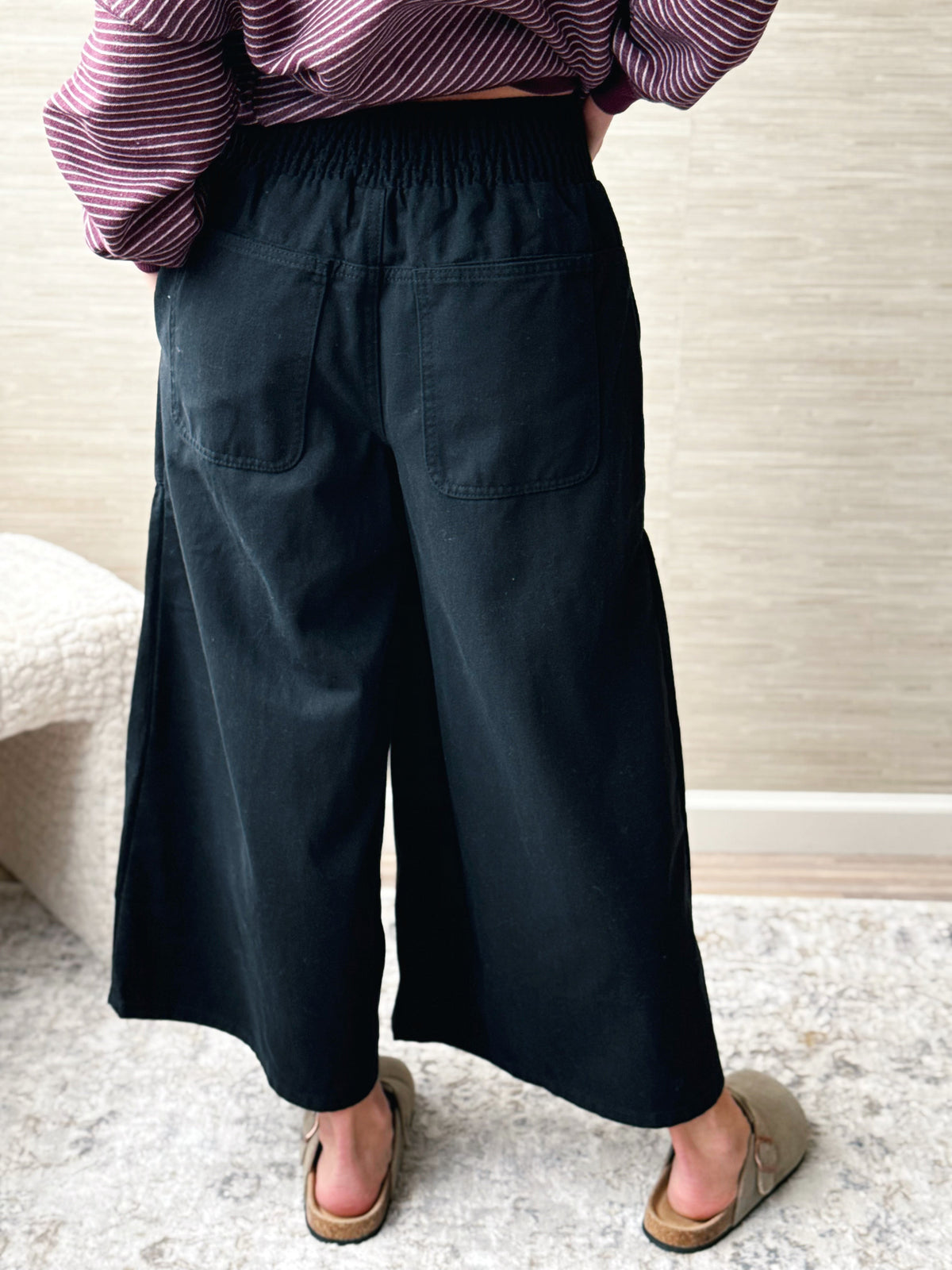Your New Favorite Pants - VINTAGE BLACK - willows clothing PANTS