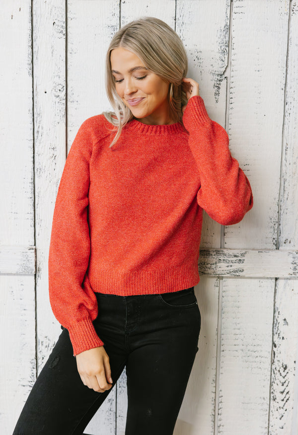 Alice Sweater - RED - willows clothing SWEATER