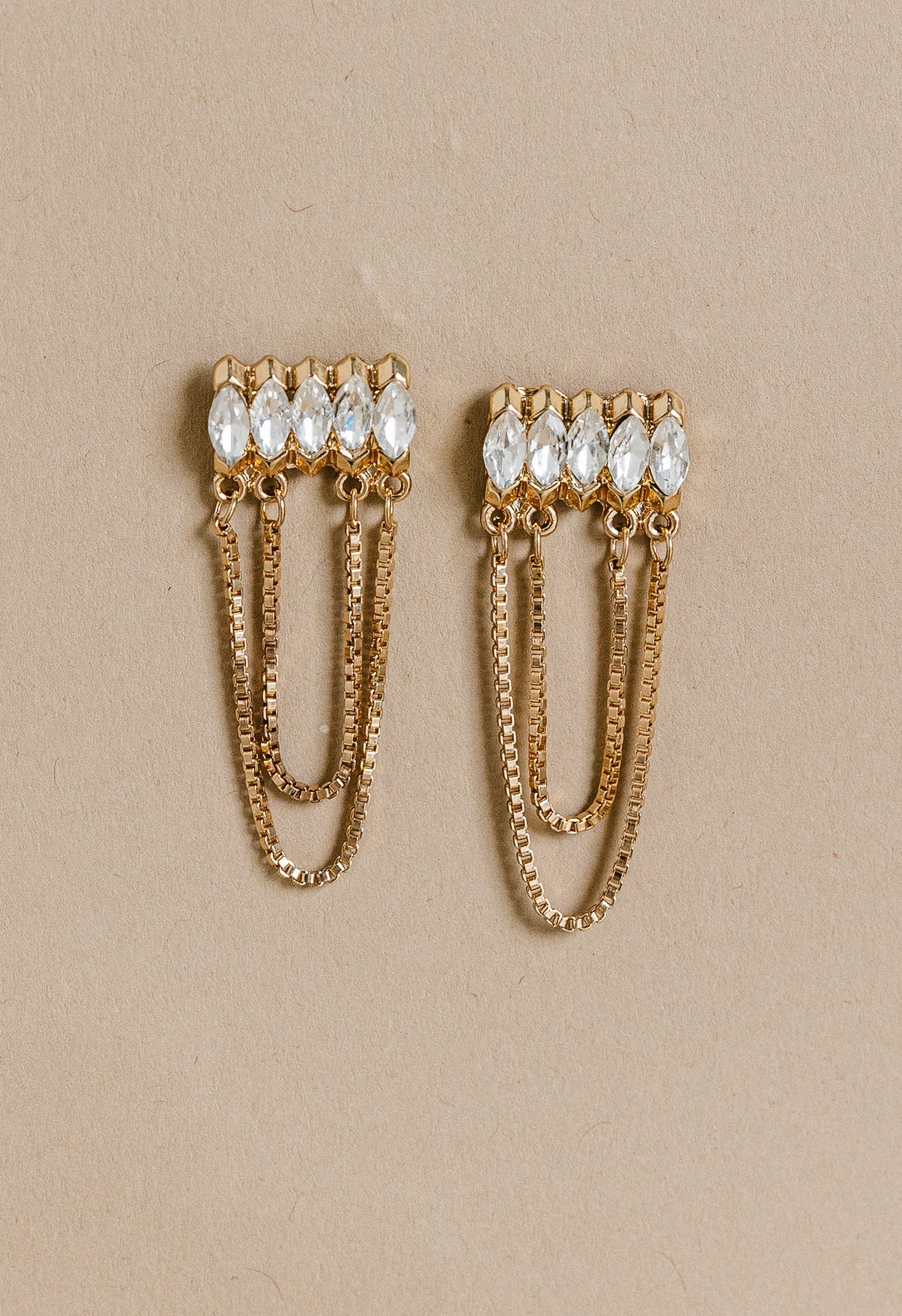Anisa Earrings - GOLD - willows clothing Earrings