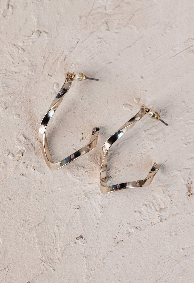 Ariana Earrings - GOLD - willows clothing Earrings