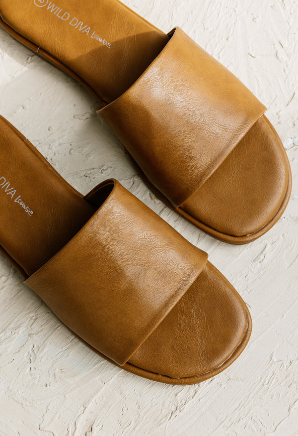 Cairo Sandals - CAMEL - willows clothing Sandals