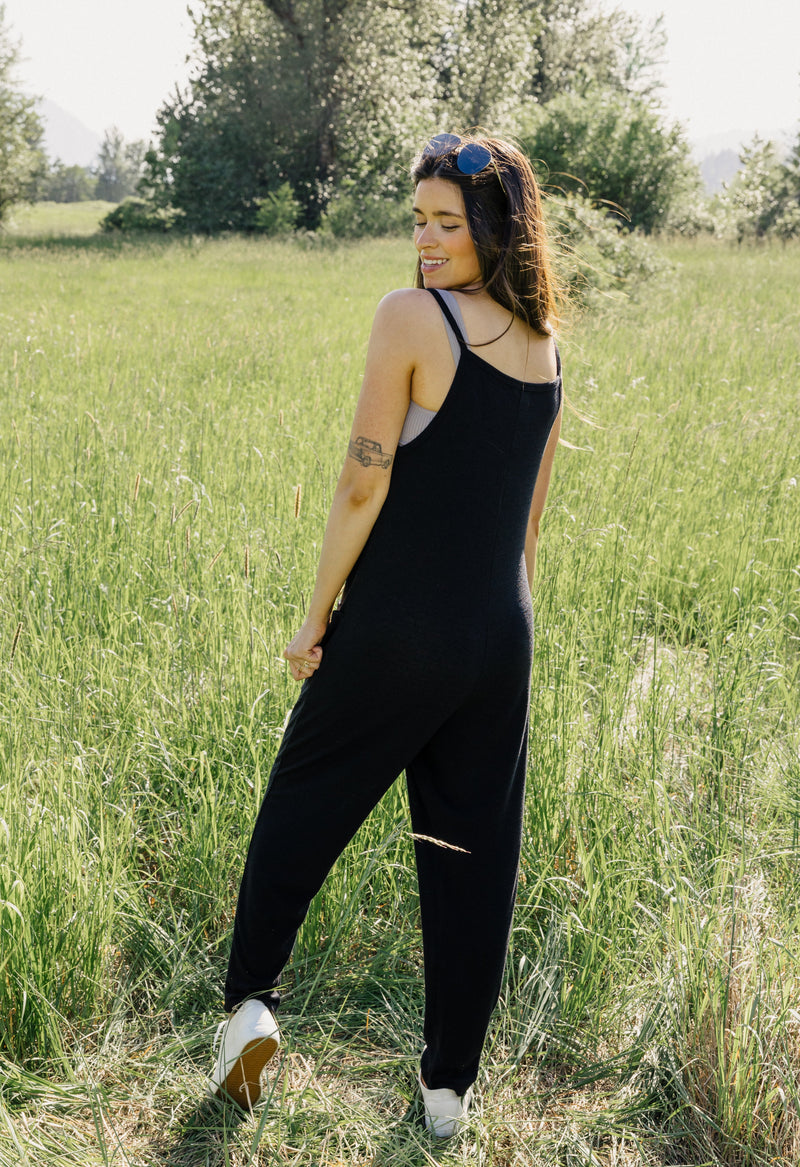 Catherine Jumpsuit - BLACK - willows clothing Jumpsuit