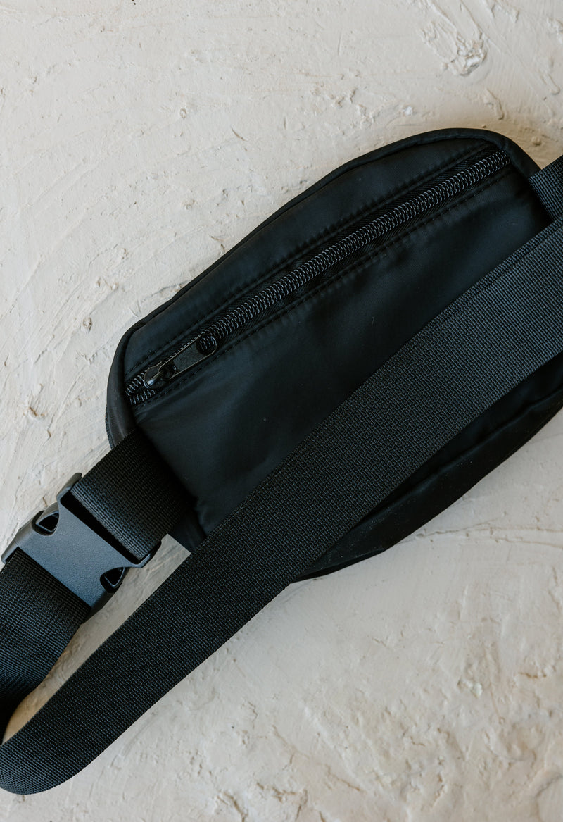 Declan Fanny Pack - BLACK - willows clothing FANNY PACK