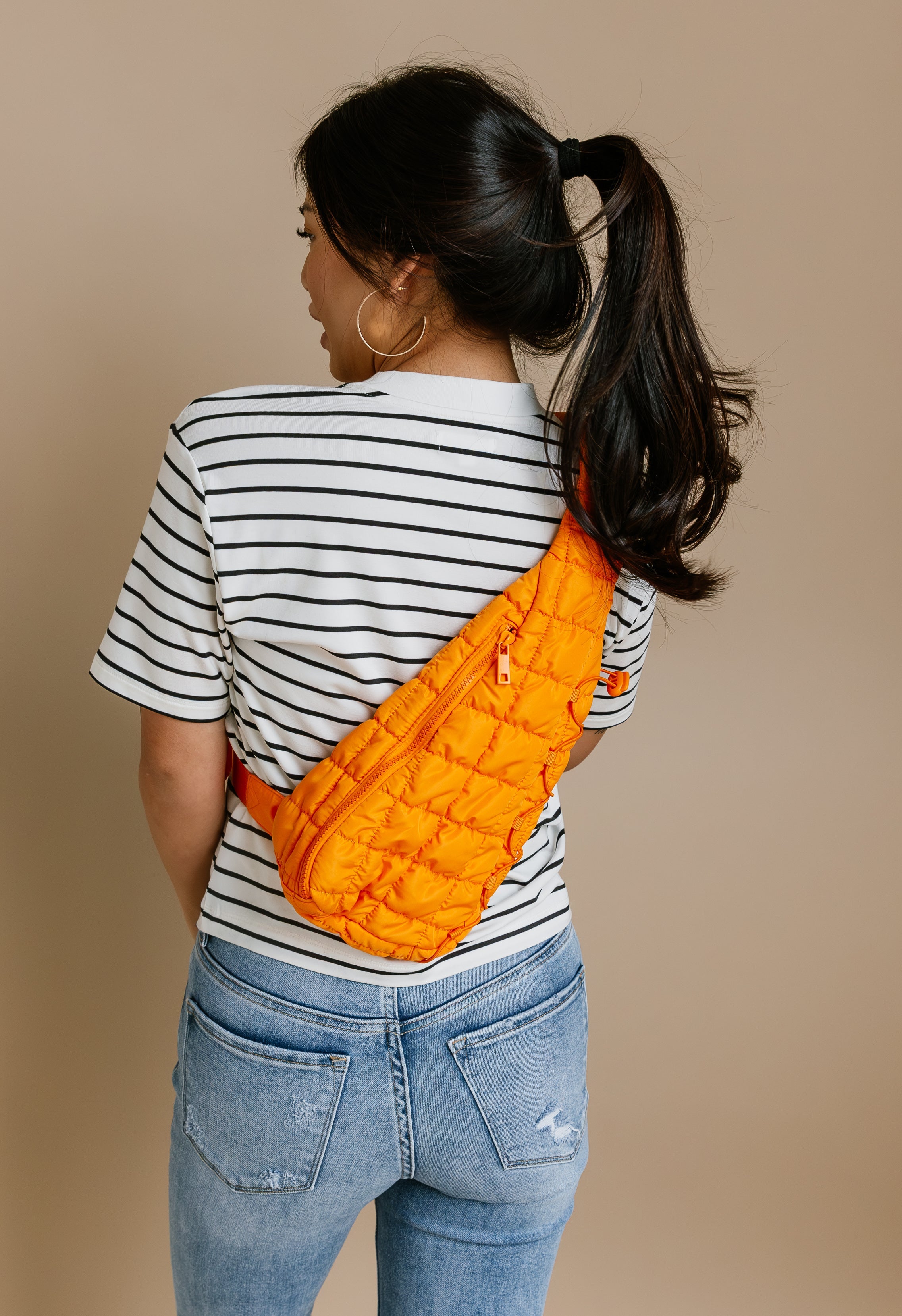 Discovery Sling Bag - ORANGE - willows clothing Backpack