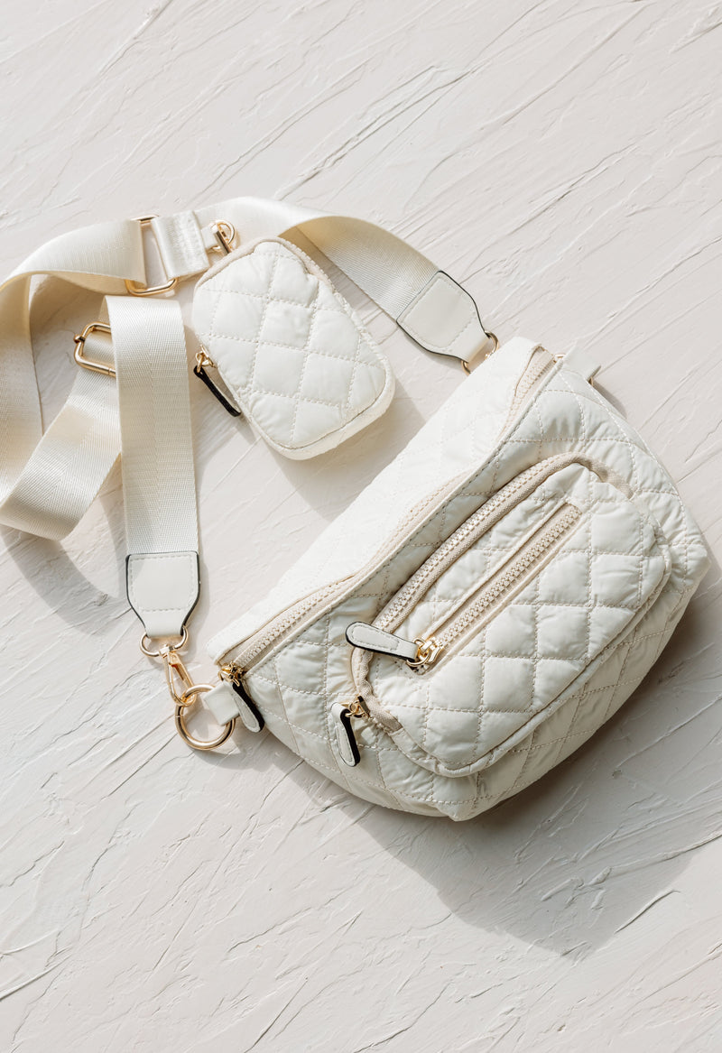 Dominique Crossbody - OFF WHITE - willows clothing Crossbody