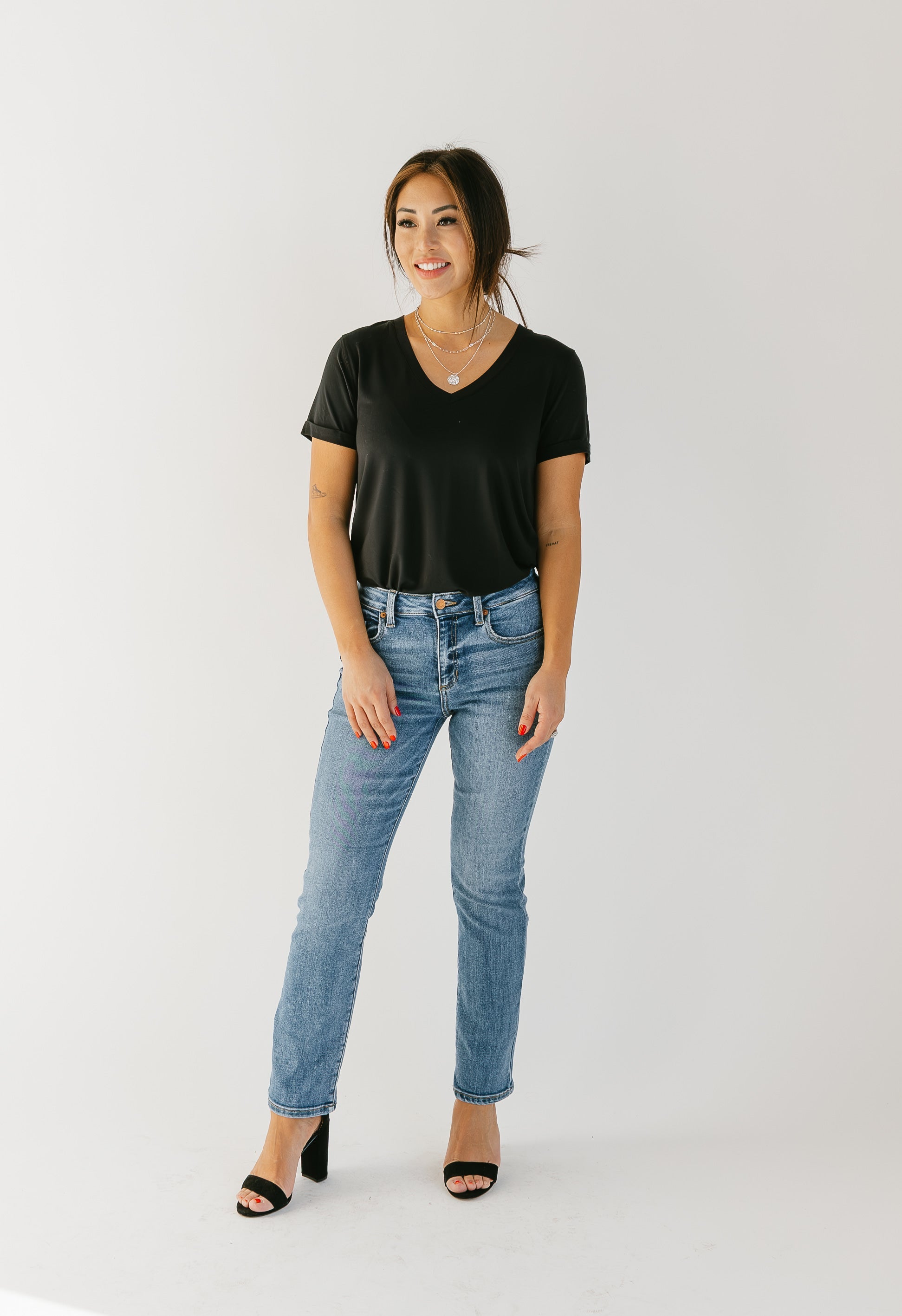 Ferris Jeans - MEDIUM LIGHT - willows clothing Straight Leg