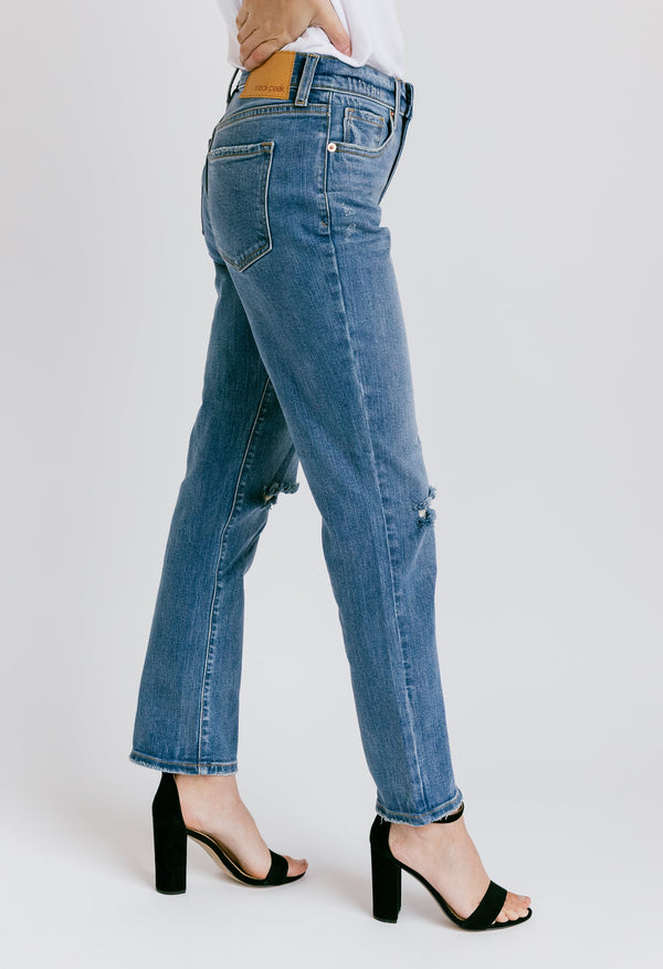 Gwyneth Jeans - MEDIUM - willows clothing Straight Leg