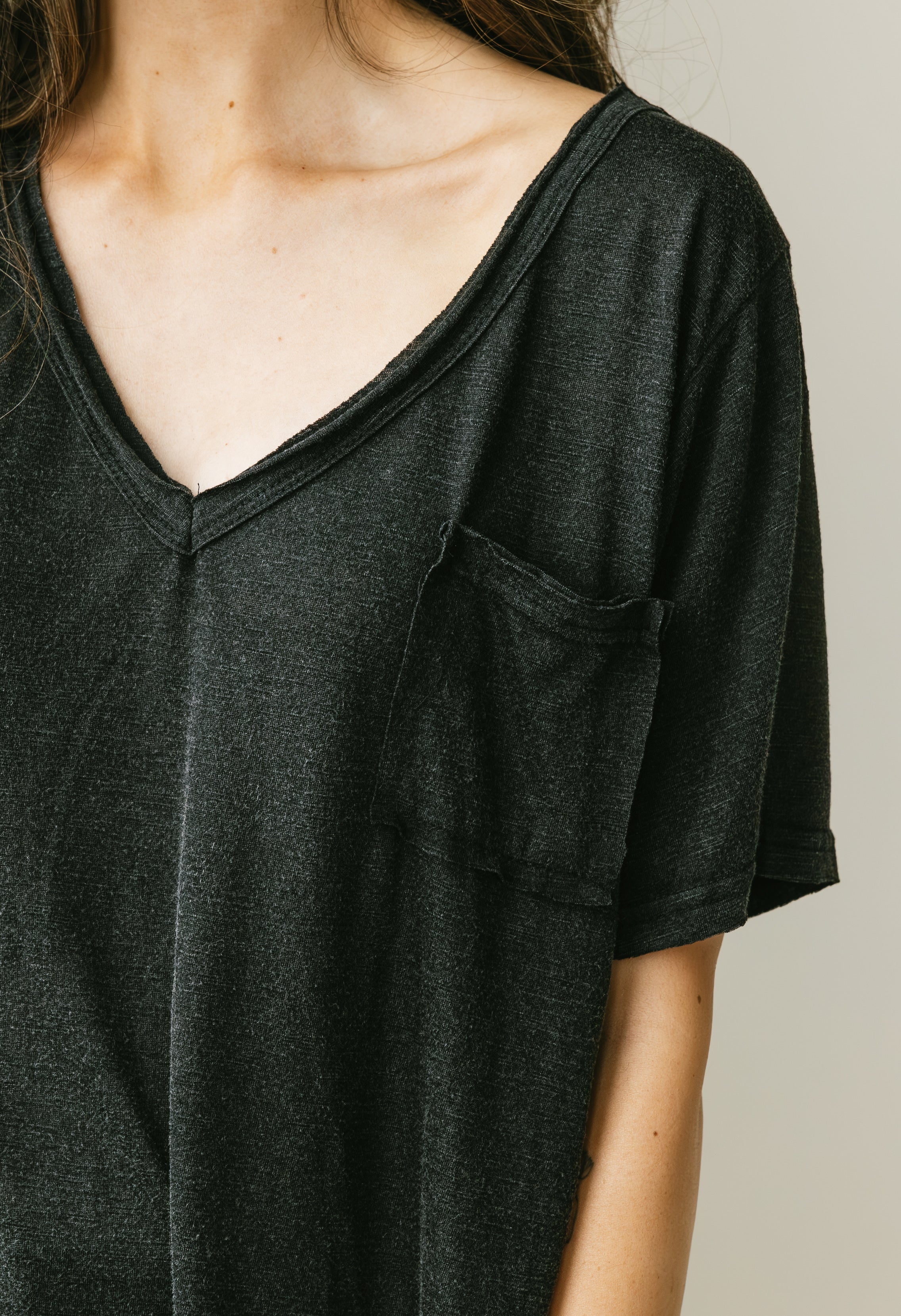 Harlow Tee - BLACK - willows clothing S/S Shirt