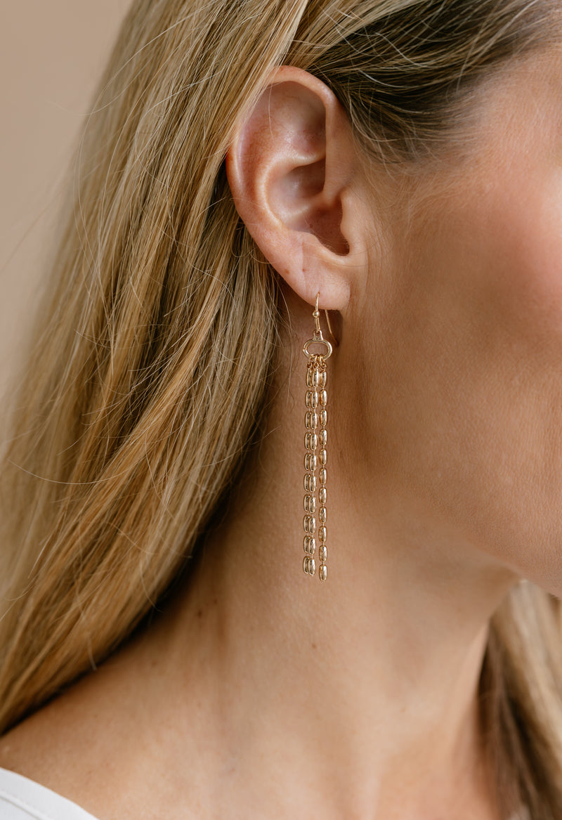 Hey Girl Earrings - GOLD - willows clothing Earrings