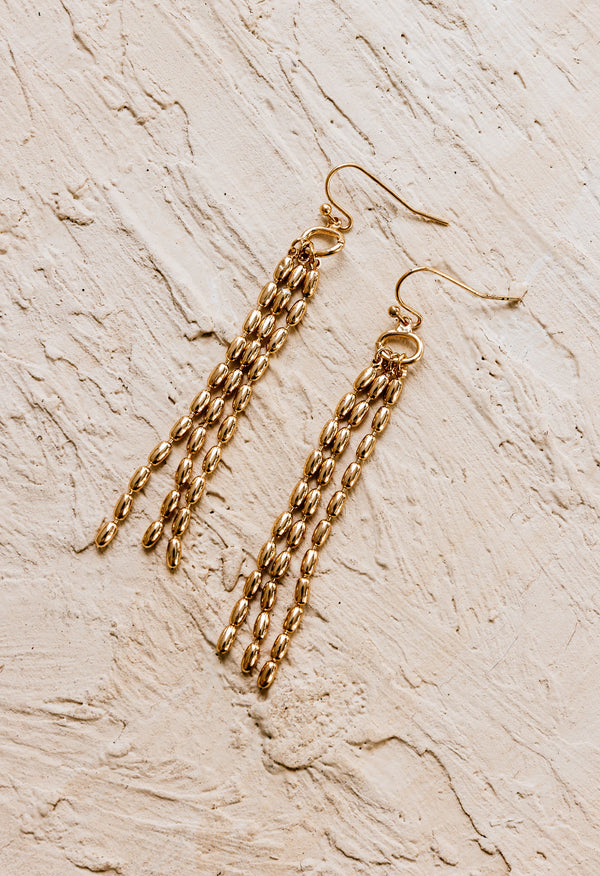 Hey Girl Earrings - GOLD - willows clothing Earrings