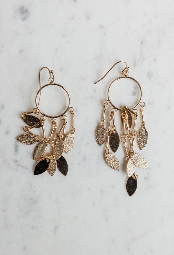 Ivy Earings - GOLD - willows clothing Earrings