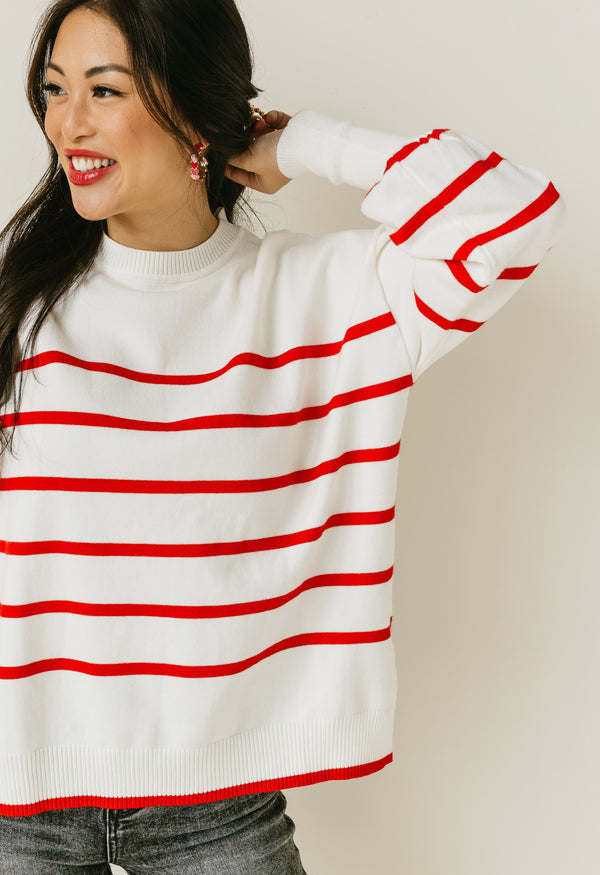 Juliette Sweater - RED - willows clothing SWEATER
