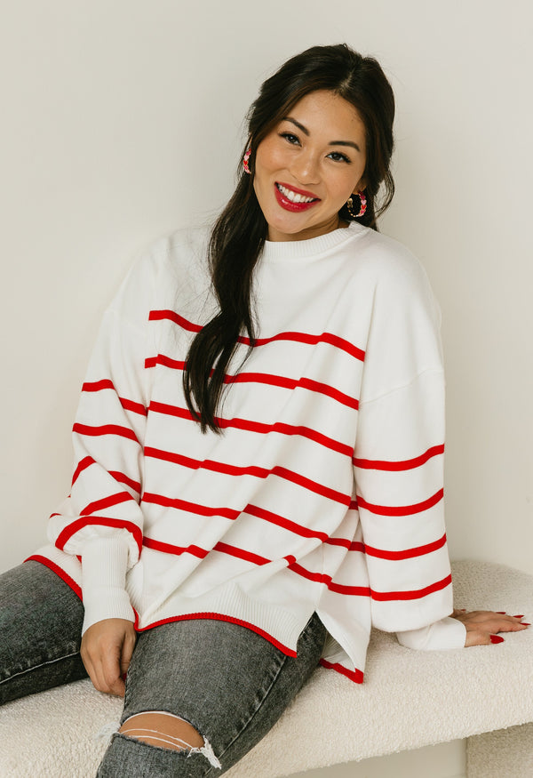 Juliette Sweater - RED - willows clothing SWEATER