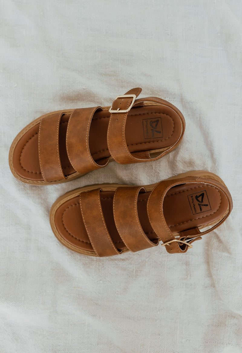 Maliyah Sandal - BROWN - willows clothing Sandals