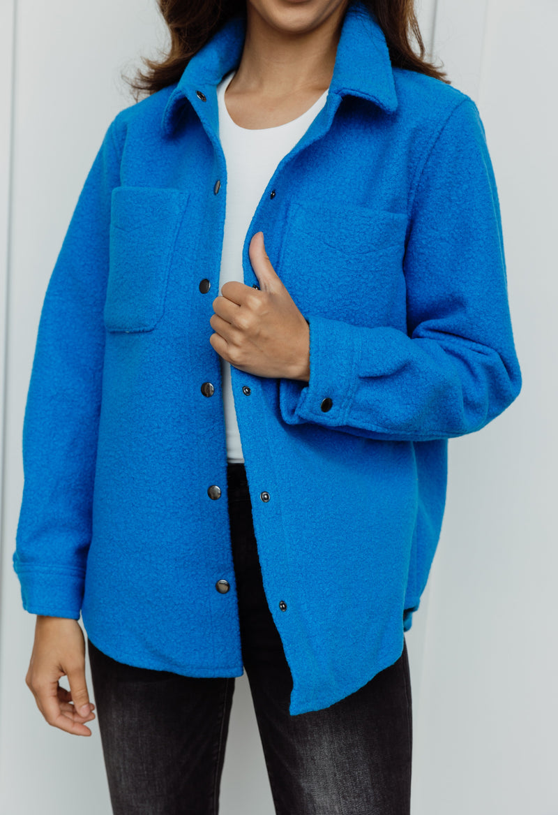 Mckinley Jacket - AZURE - willows clothing JACKET