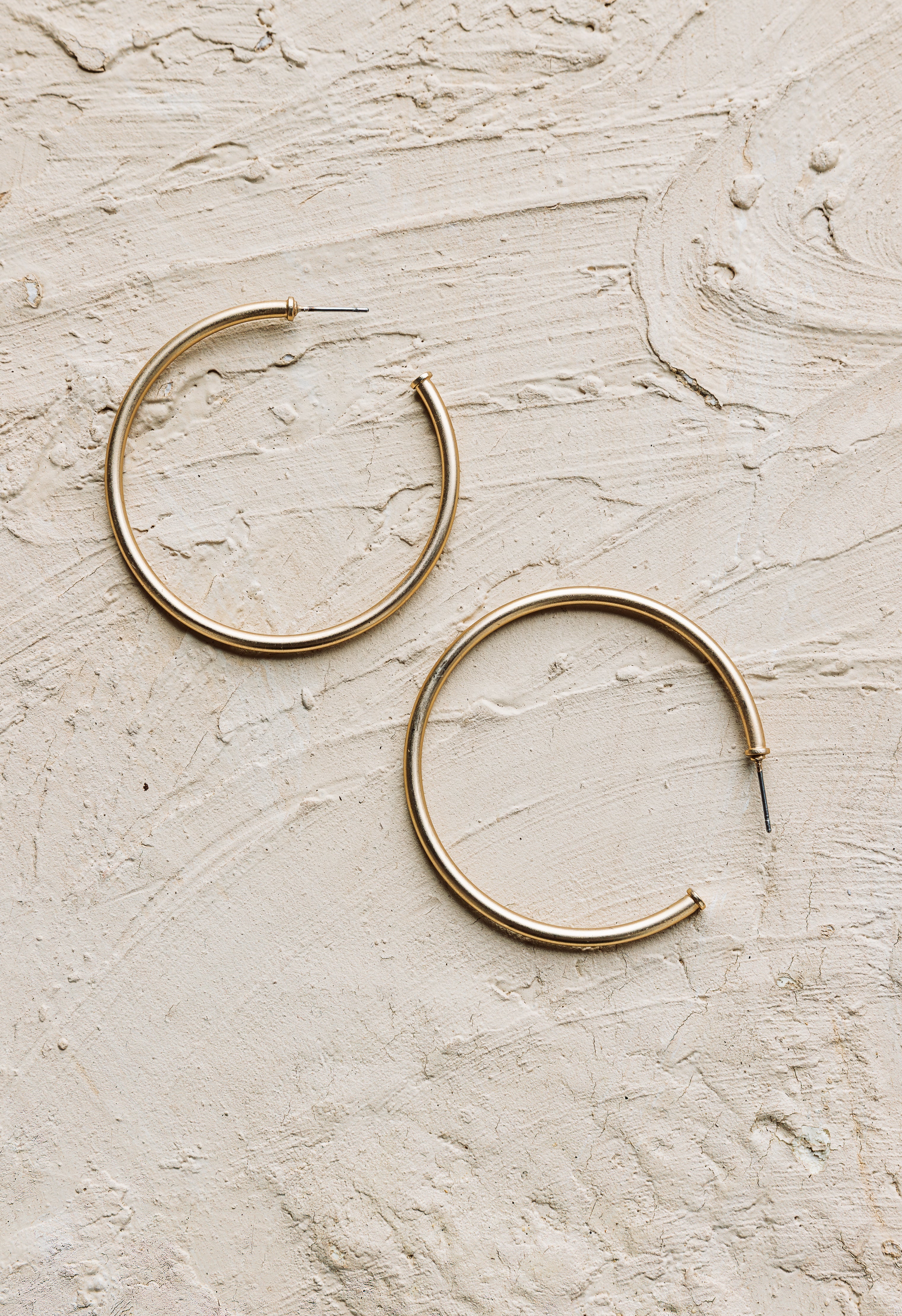 Nessie Hoops - GOLD - willows clothing Earrings