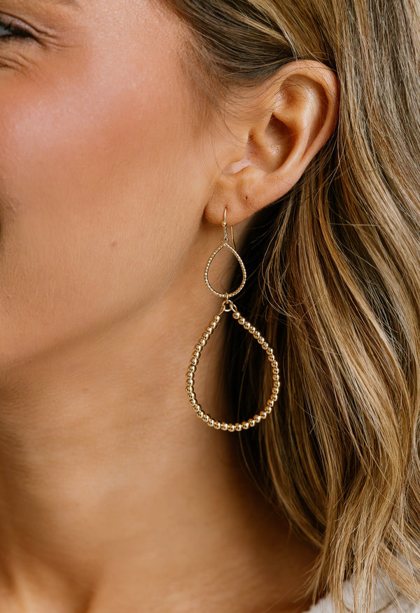 Paulina Earrings - GOLD - willows clothing Earrings
