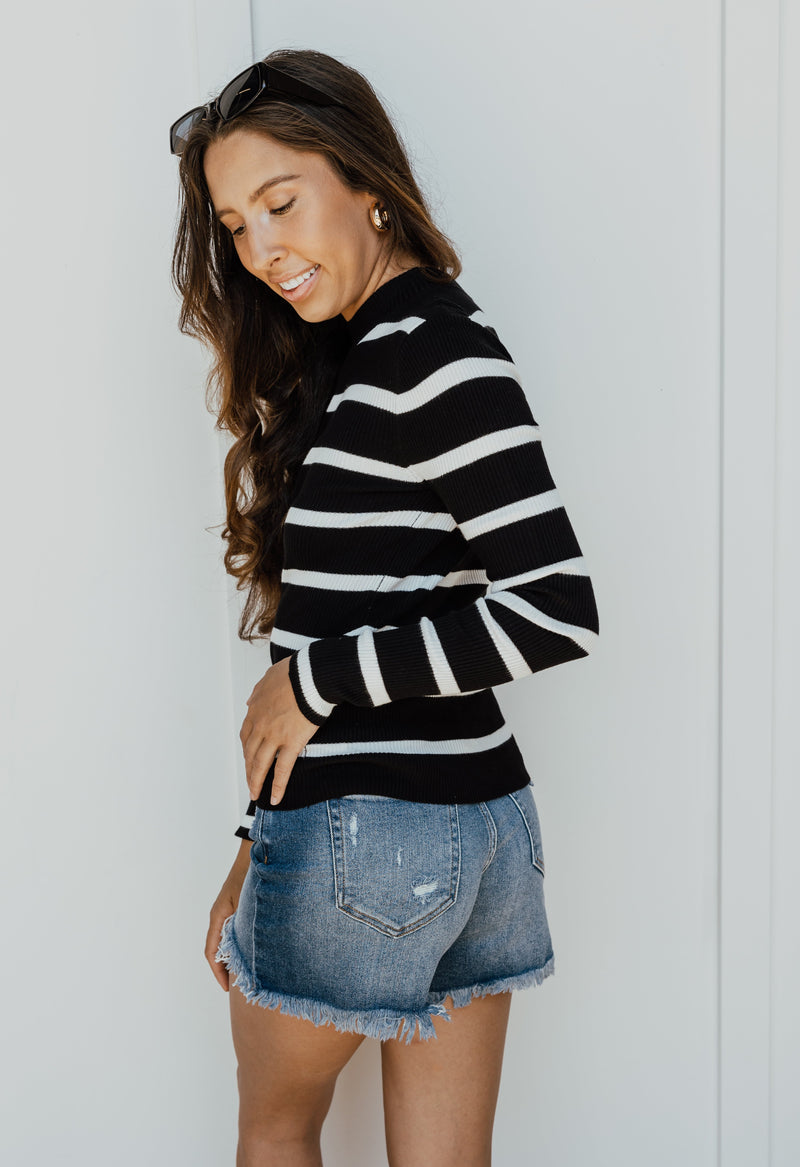 Piper Sweater - BLACK - willows clothing SWEATER