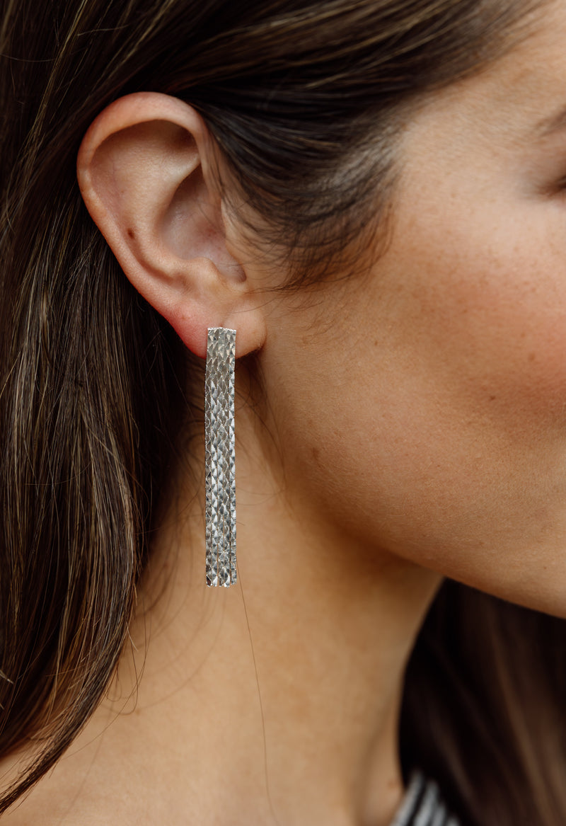 Regal Earrings - SILVER - willows clothing Earrings