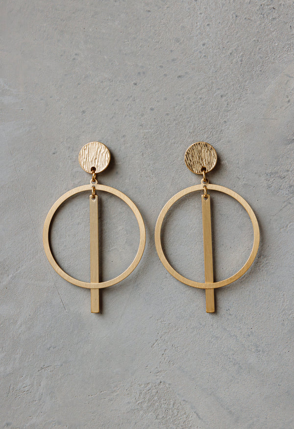 Simply Polished Earrings - GOLD - willows clothing Earrings