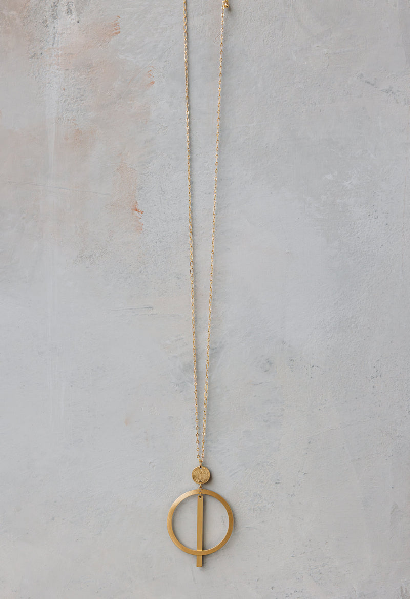 Simply Polished Necklace - GOLD - willows clothing NECKLACES