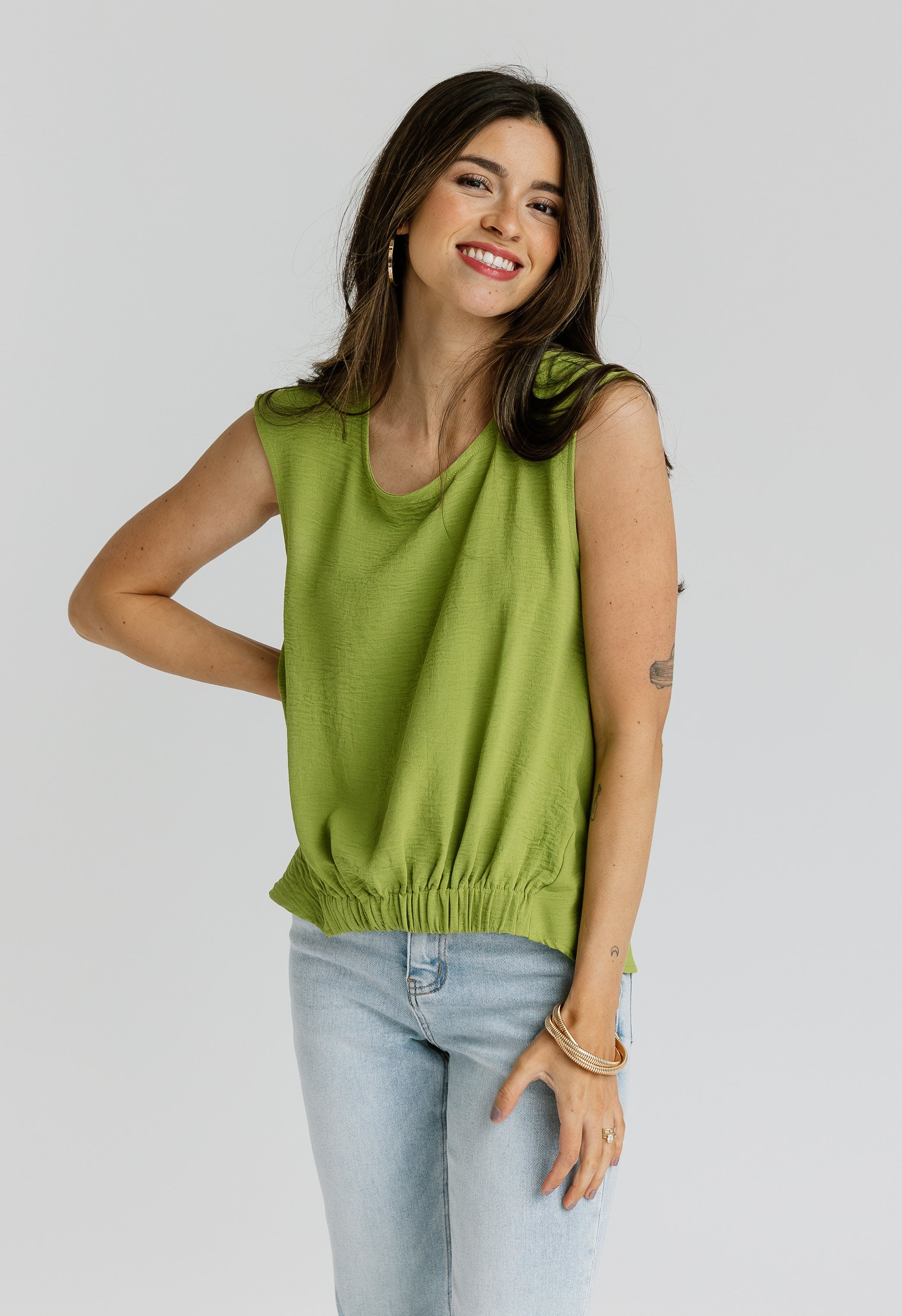 Sloane Tank - AVOCADO - willows clothing TANK