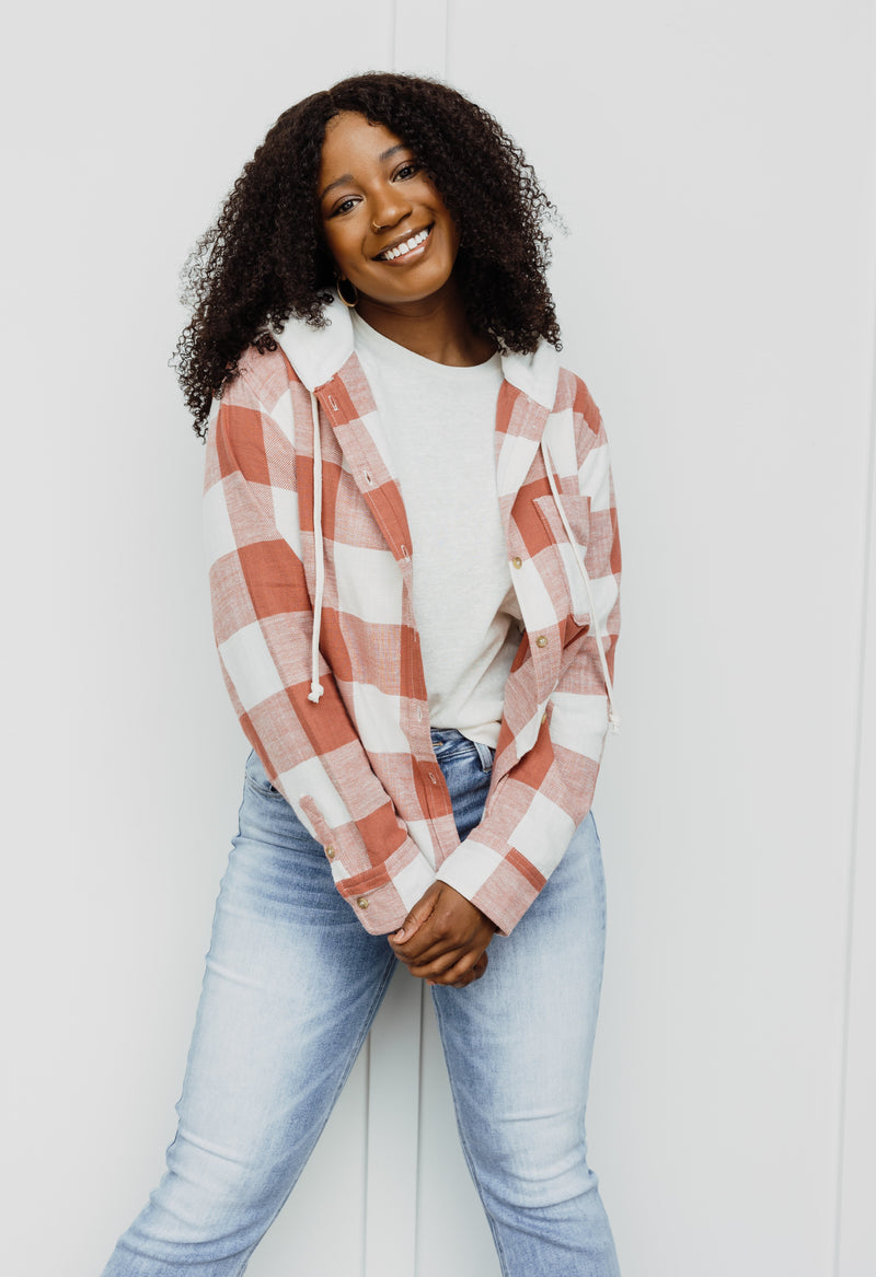 Virginia Flannel - CLAY - willows clothing L/S Shirt