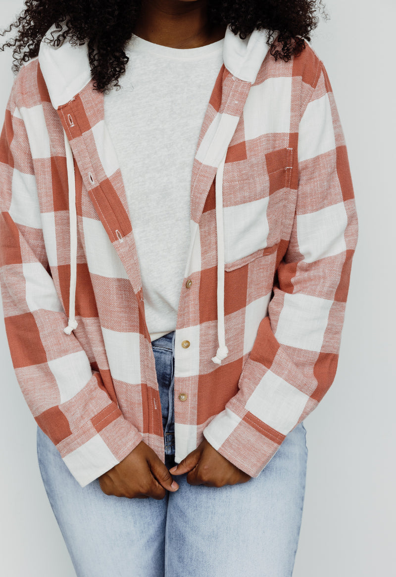 Virginia Flannel - CLAY - willows clothing L/S Shirt