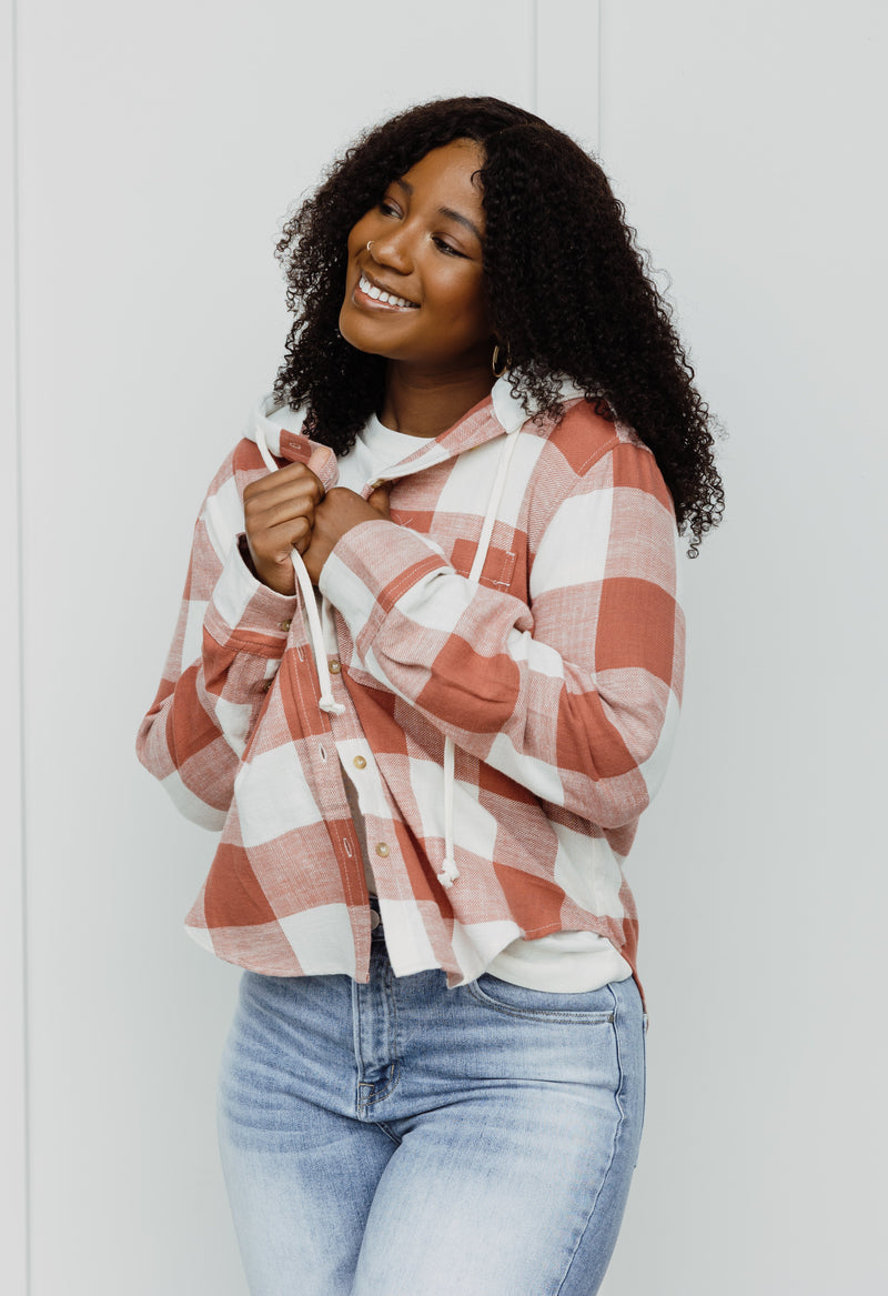 Virginia Flannel - CLAY - willows clothing L/S Shirt