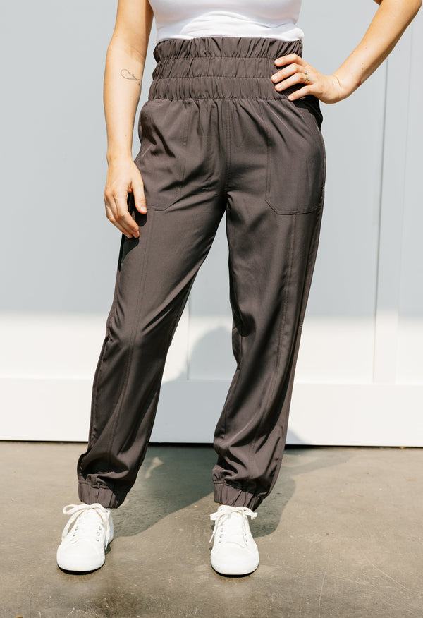 Vitality Joggers - CHARCOAL - willows clothing Sweatpants