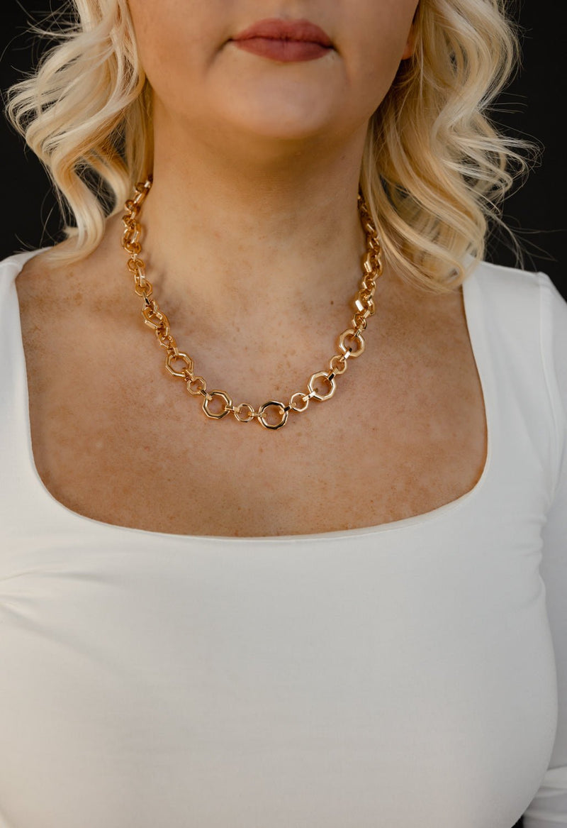 Zoya Necklace - GOLD - willows clothing NECKLACES